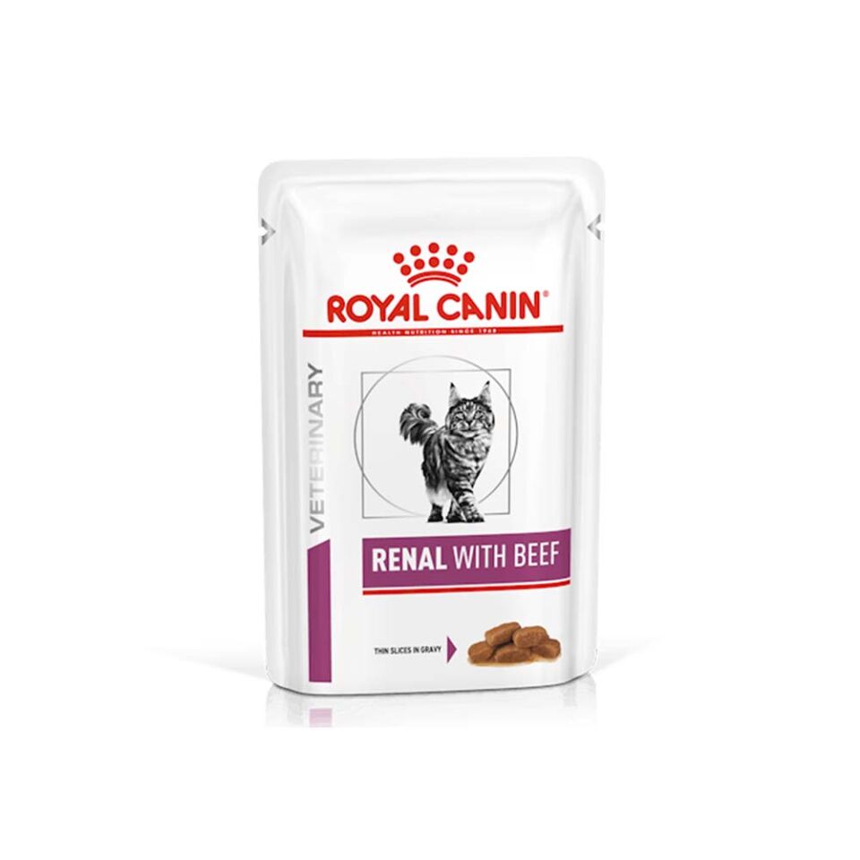 Royal Canin Renal Yaş Kedi Maması Biftekli