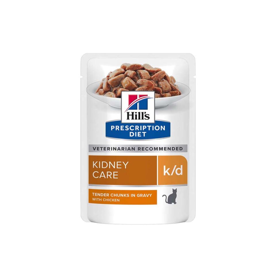 Hill's k/d Tavuklu Yaş Kedi Maması 85gr