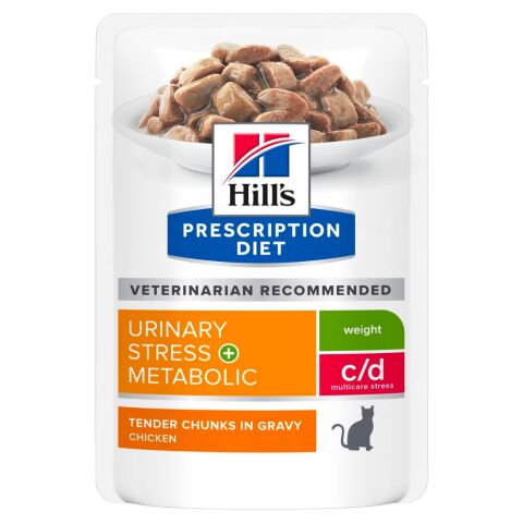 Hill's c/d Multicare Stress Metabolic Yaş Kedi Maması 85gr