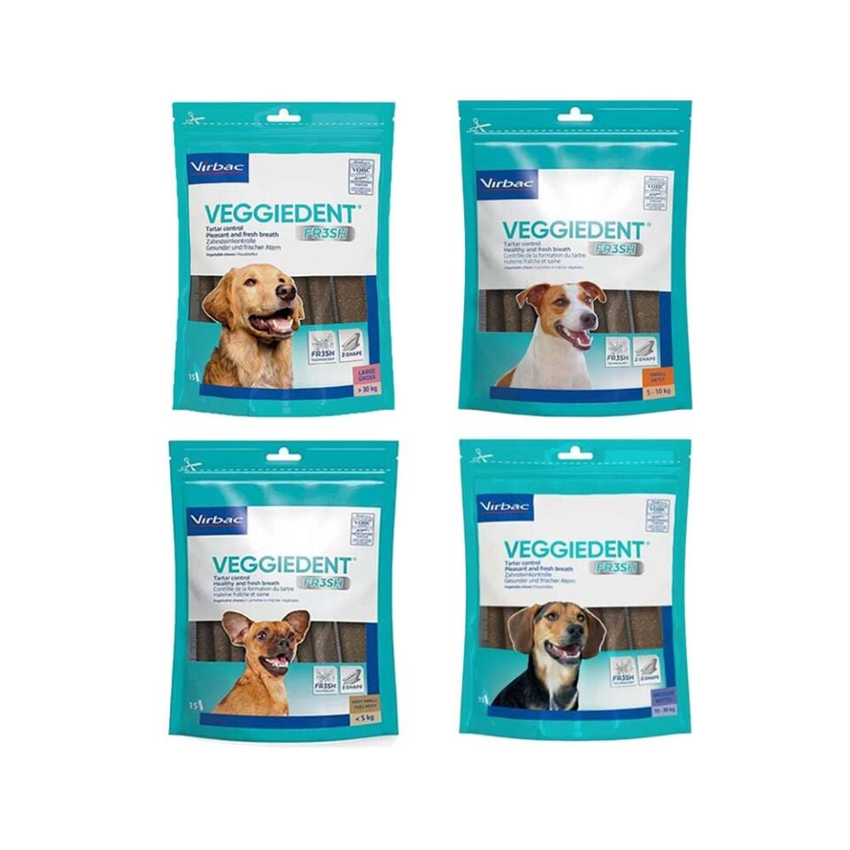 Virbac Veggiedent Köpek Çiğneme Çubuğu XS
