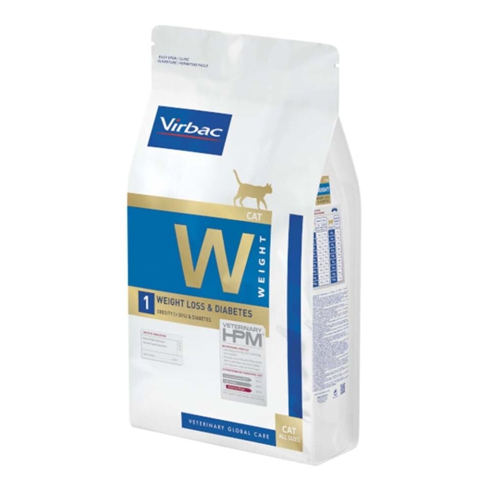 Virbac Weight Loss Diabetes W1 Kedi Maması