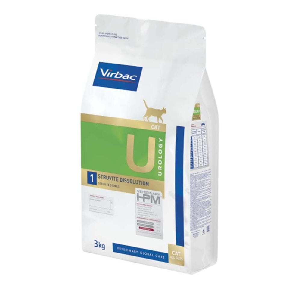 Virbac Urology Stuvite Dissolution U1 Kedi Maması 3kg