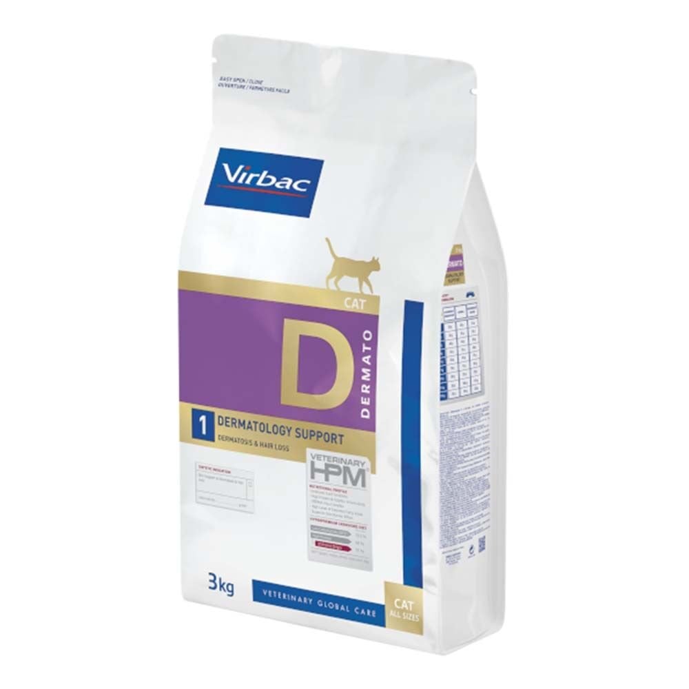 Virbac Dermatology Support Kedi Maması 3kg