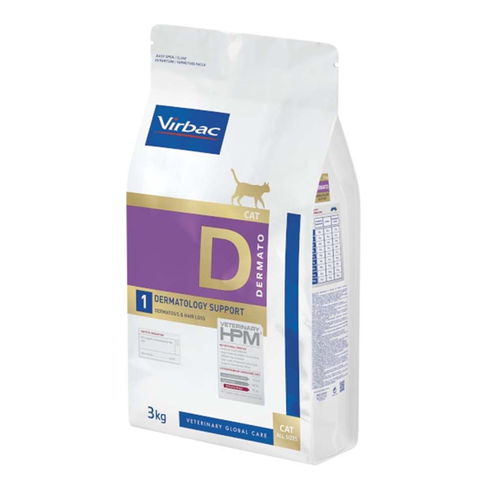 Virbac Dermatology Support Kedi Maması 3kg