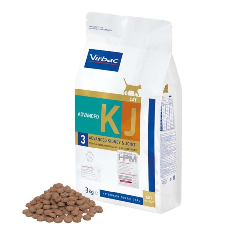 Virbac Advanced Kidney Joint KJ3 Kedi Maması 3kg