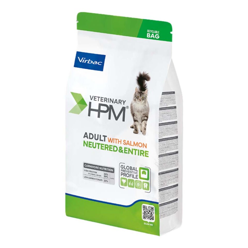 Virbac Adult Neutered Entire Somonlu Kısır Kedi Maması 7kg