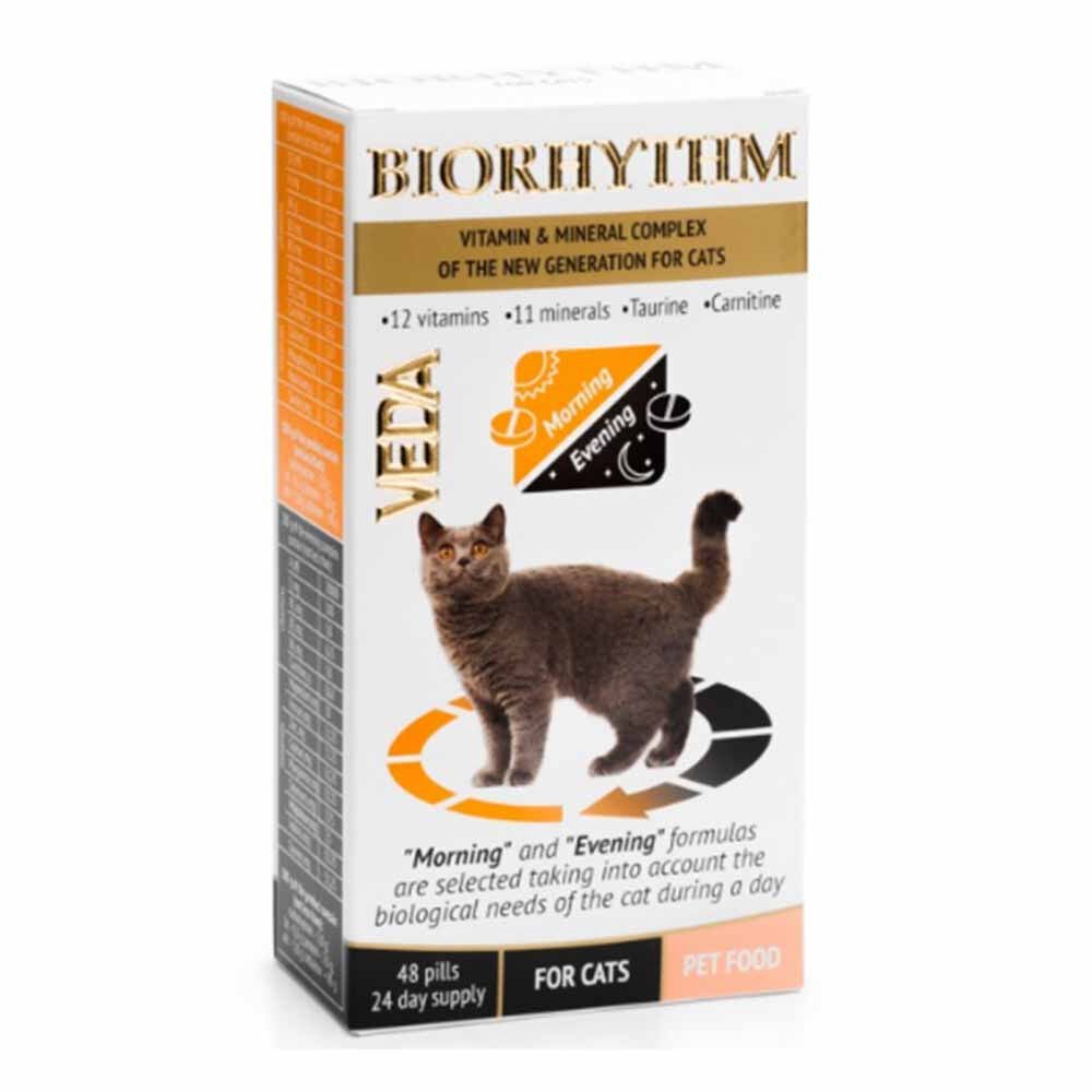 Veda Biorhythm Kedi 48 Tablet