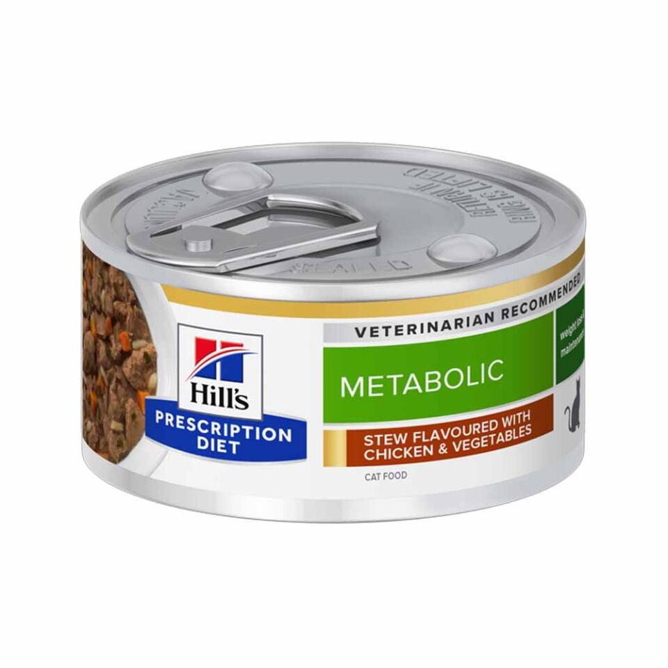Hill's Metabolic Güveç Konserve Kedi Maması 82gr