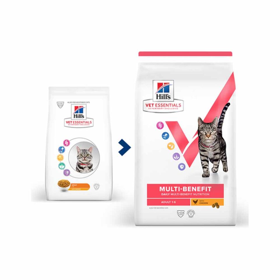  Hill's Vet Essentials Multi Benefit Tavuklu Yetişkin Kedi Maması