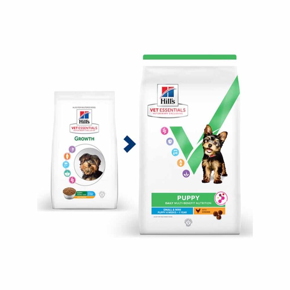 Hill's Vet Essentials Tavuklu Mini ve Küçük Irk Yavru Köpek Maması 2kg