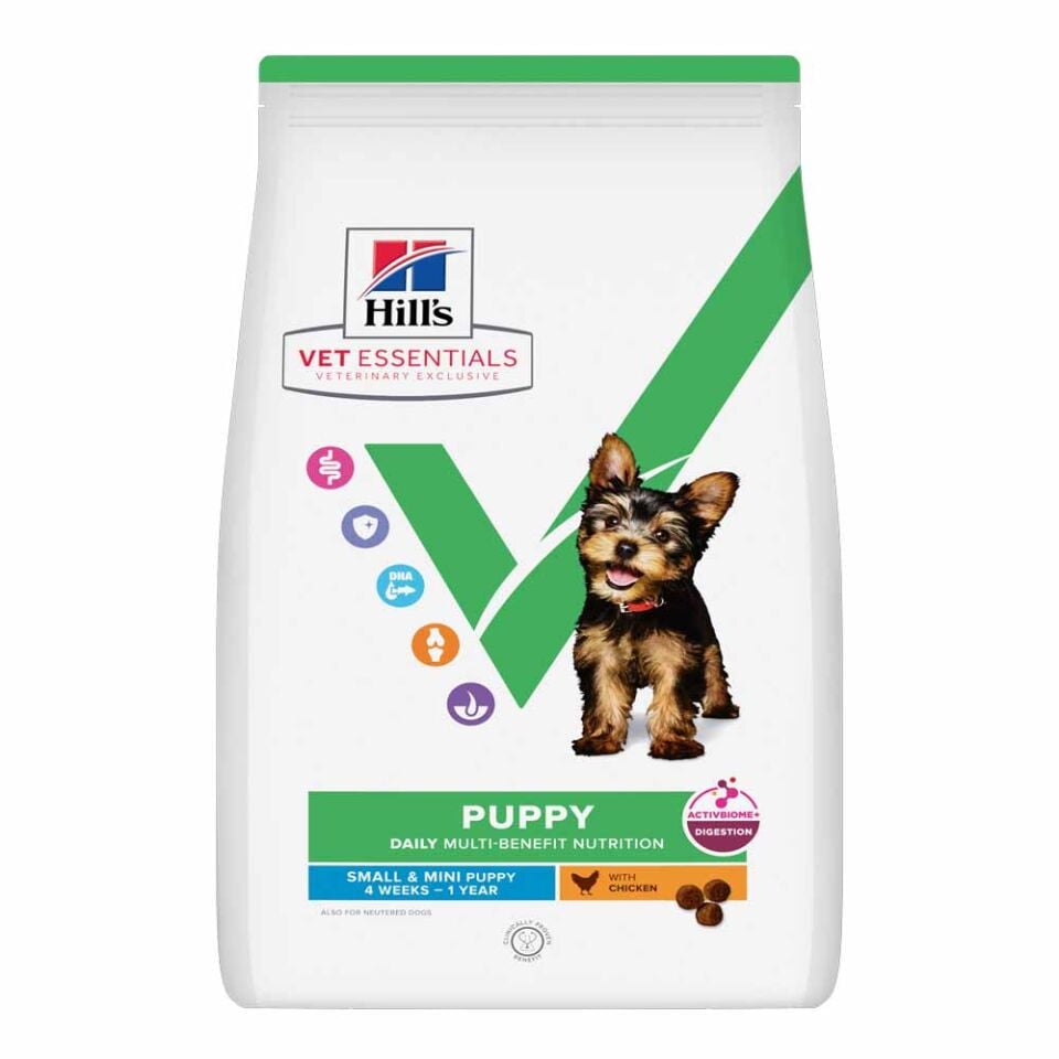 Hill's Vet Essentials Tavuklu Mini ve Küçük Irk Yavru Köpek Maması 7kg