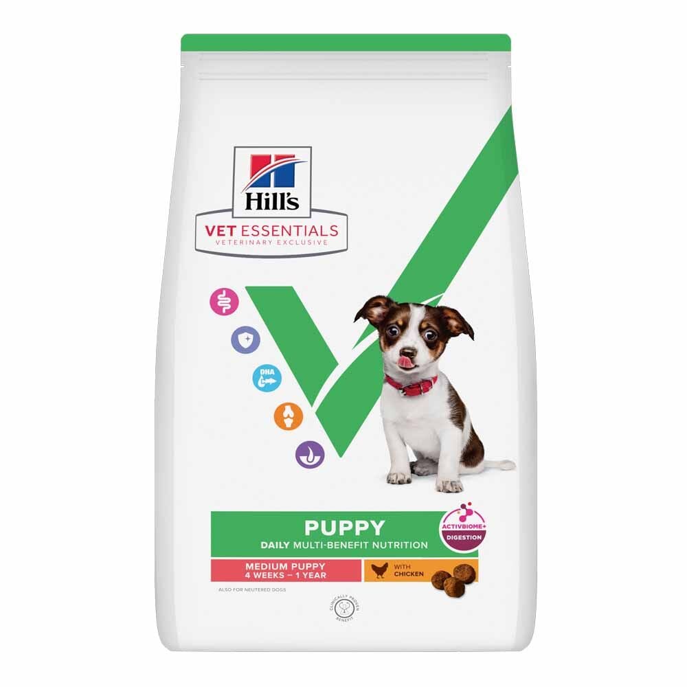 Hill's Vet Essentials Tavuklu Orta Irk Yavru Köpek Maması