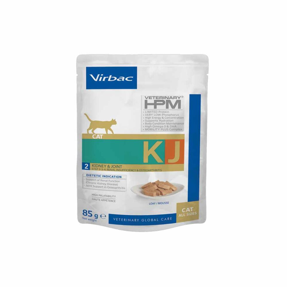 Virbac Kidney Joint KJ2 Yaş Kedi Maması 85gr