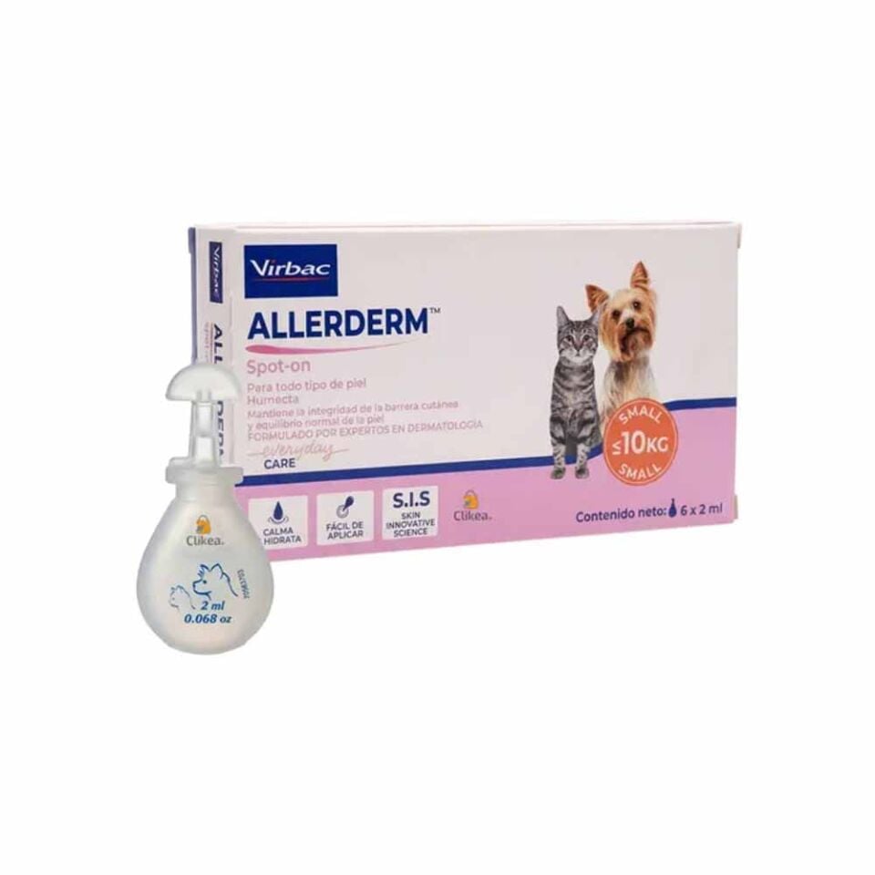 Virbac Allerderm Spot On 6x4ml