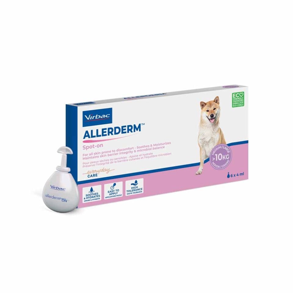 Virbac Allerderm Spot On 6x4ml